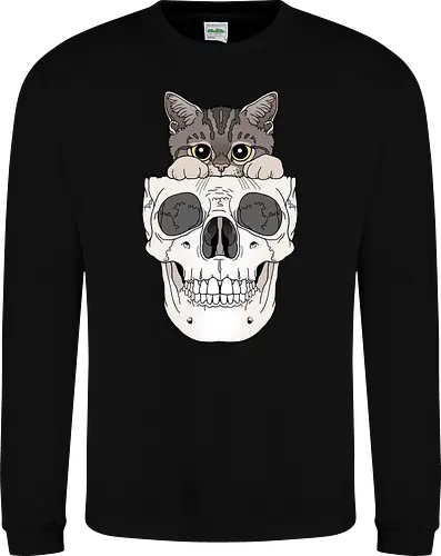 Tabby Kitty & Skull