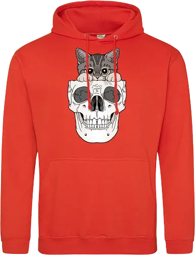 Tabby Kitty & Skull