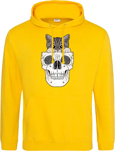 Tabby Kitty & Skull