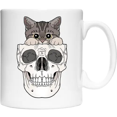 Tabby Kitty & Skull