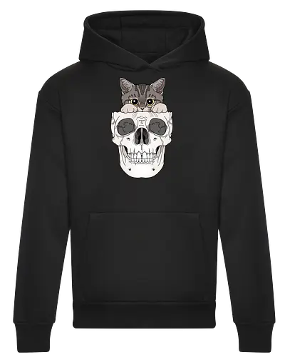 Tabby Kitty & Skull