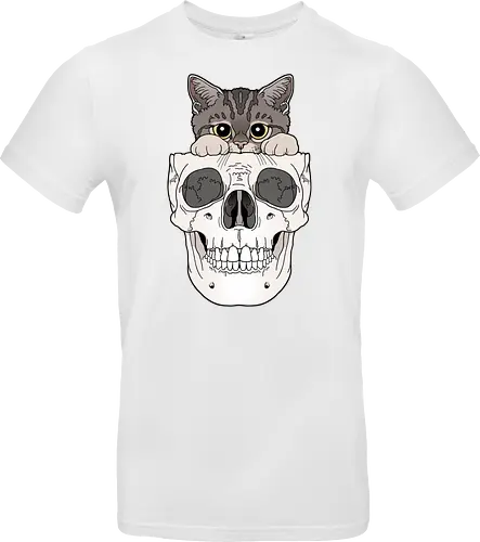 Tabby Kitty & Skull