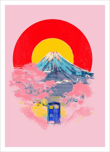 Blue box in Japan