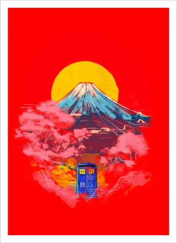 Blue box in Japan