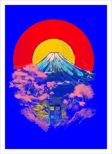 Blue box in Japan