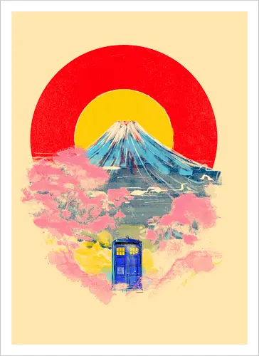 Blue box in Japan