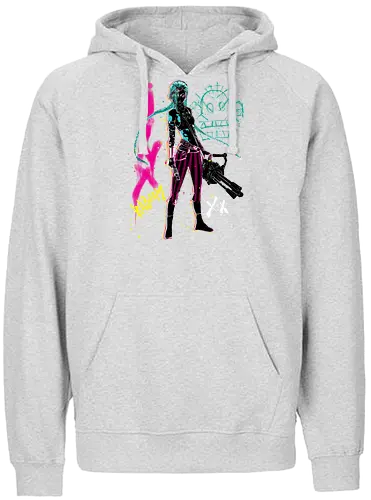 ArtCane V2 - arcane, anime, gaming, television, steam punk, retro, Gaming, Gaming - Fairtrade Hoodie