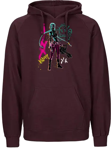 ArtCane V2 - arcane, anime, gaming, television, steam punk, retro, Gaming, Gaming - Fairtrade Hoodie