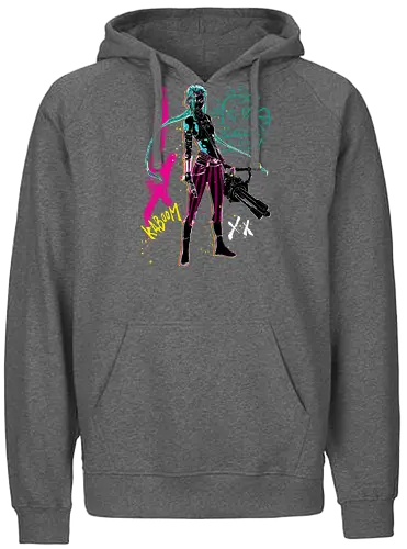 ArtCane V2 - arcane, anime, gaming, television, steam punk, retro, Gaming, Gaming - Fairtrade Hoodie