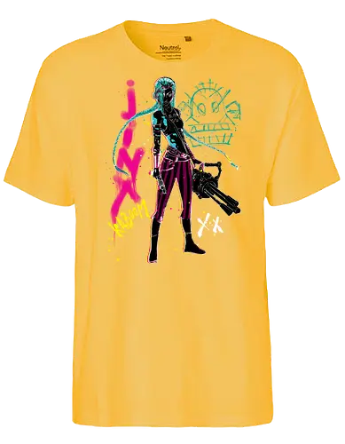 ArtCane V2 - arcane, anime, gaming, television, steam punk, retro, Gaming, Gaming - Fairtrade T-Shirt