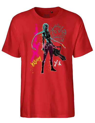 ArtCane V2 - arcane, anime, gaming, television, steam punk, retro, Gaming, Gaming - Fairtrade T-Shirt
