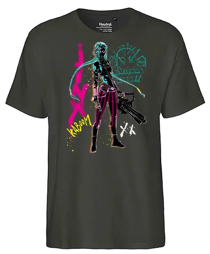 ArtCane V2 - arcane, anime, gaming, television, steam punk, retro, Gaming, Gaming - Fairtrade T-Shirt