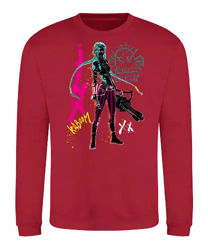 ArtCane V2 - arcane, anime, gaming, television, steam punk, retro, Gaming, Gaming - Sweatshirt