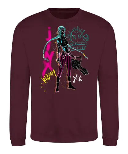 ArtCane V2 - arcane, anime, gaming, television, steam punk, retro, Gaming, Gaming - Sweatshirt