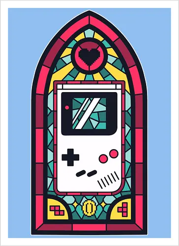 8bits stained glass