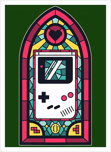 8bits stained glass