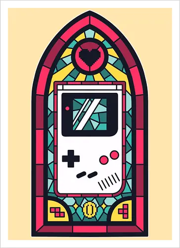 8bits stained glass