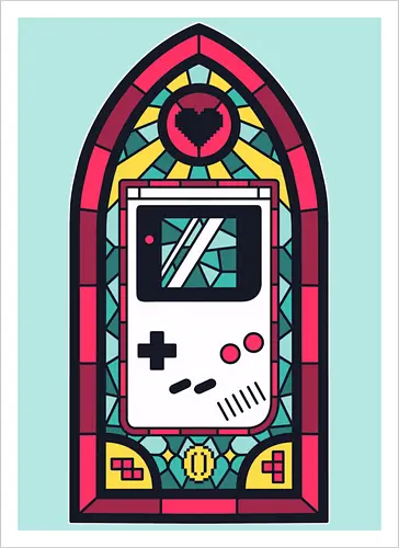 8bits stained glass