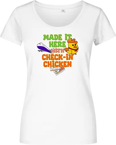 Made it Here with Check-In Chicken (Bin Dank Check-In Chicken Hier)
