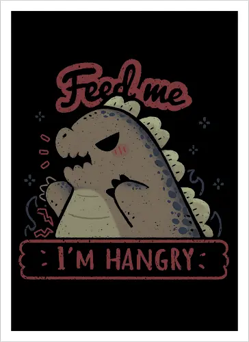 Kawaii Hangry Kaiju