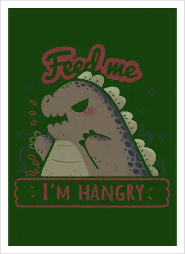Kawaii Hangry Kaiju