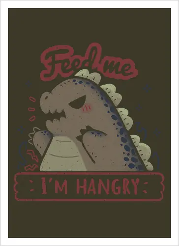 Kawaii Hangry Kaiju