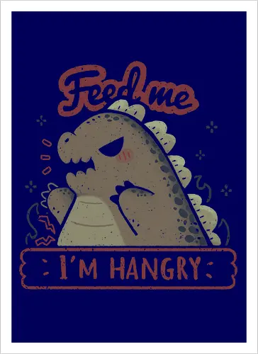 Kawaii Hangry Kaiju