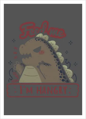 Kawaii Hangry Kaiju