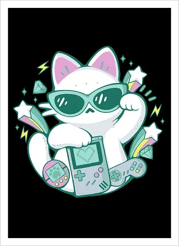 90s Cute Cat