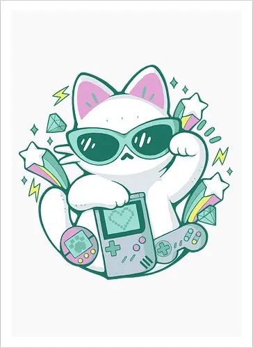 90s Cute Cat