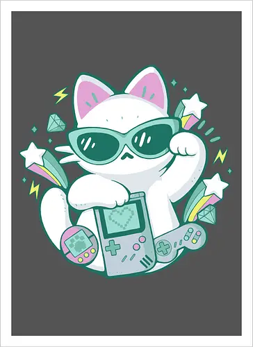 90s Cute Cat