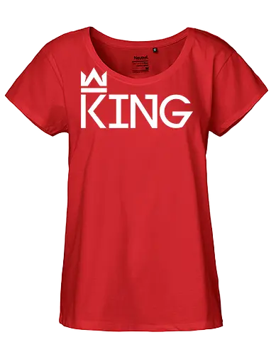 MarcelScorpion - King - youtube, youtuber, merchandise, twitch, cod, call of duty, strmer - Fairtrade Girl Shirt