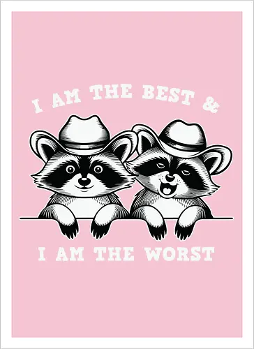 I AM THE BEST & I AM THE WORST