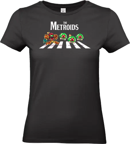 The Metroids - Bounty Hunter, Bounty Hunter, super metroid, games, metroidvania, beatles, abbey road - Standard T-Shirt (Women)