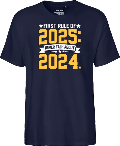 First rule of 2025: Never talk about 2024