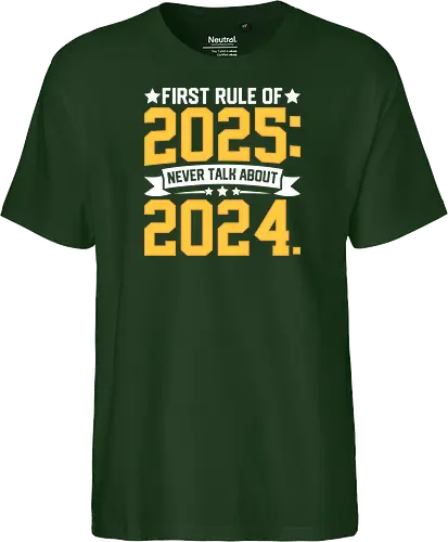 First rule of 2025: Never talk about 2024