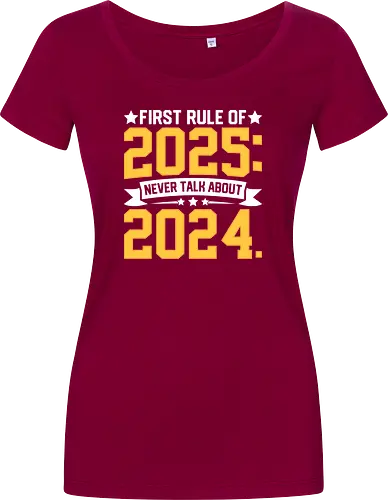 First rule of 2025: Never talk about 2024