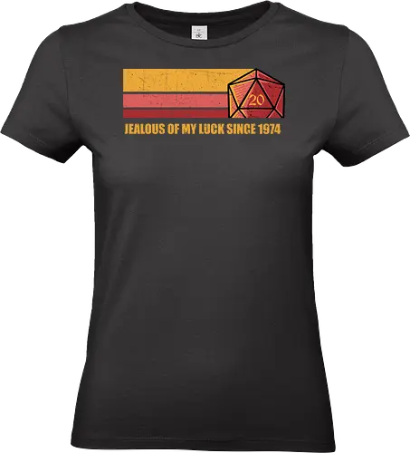 this is my luck  - Pen and Paper, luck, crit, criticalhit, cool, dice, cool, game, boardgame, meteor, hero, luck - Standard T-Shirt (Women)
