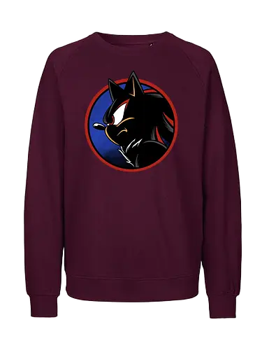 dark hedgehog - hedgehog, shadow, cool, animal, game, retro, classic, vintage, movie, runner, darkness - Fairtrade Sweatshirt