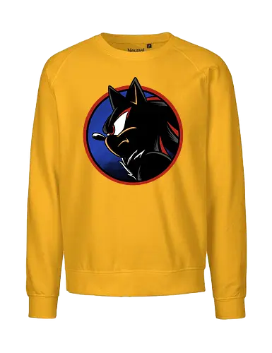 dark hedgehog - hedgehog, shadow, cool, animal, game, retro, classic, vintage, movie, runner, darkness - Fairtrade Sweatshirt