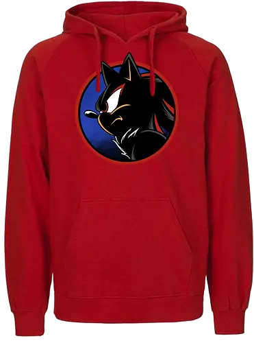 dark hedgehog - hedgehog, shadow, cool, animal, game, retro, classic, vintage, movie, runner, darkness - Fairtrade Hoodie