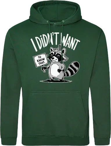 TO KNOW THAT DIDN'T WANT