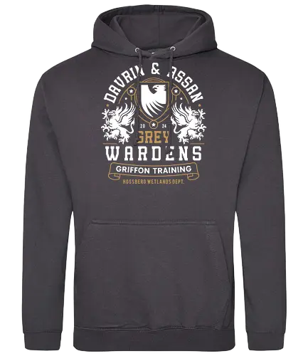 Davrin And Assan Emblem - dragon, veilguard, video game, gaming, gamer, emmrich volkarin, rook, manfred, lucanis, bellara lutare, neve gallus, rpg, inquisition, grey wardens - Standard Hoodie