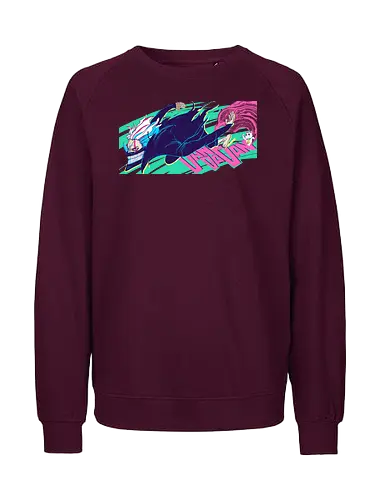 Turbo - cat, shonen, anime, manga, okarun - Fairtrade Sweatshirt