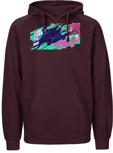 Turbo - cat, shonen, anime, manga, okarun - Fairtrade Hoodie