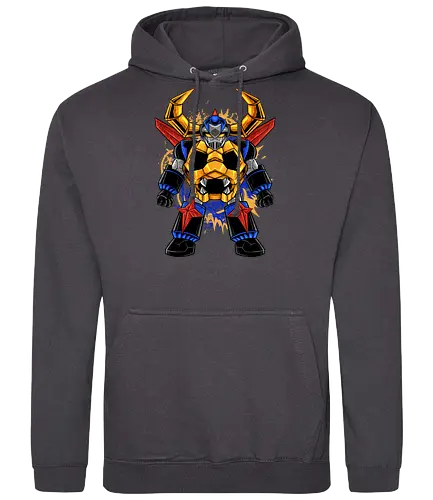 gaiking chibi  - robot, transformation, mechanics, superhero, gaiking, kaiju, japanese - Standard Hoodie