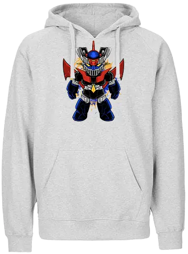 mazinger chibi  - robot, transformation, mechanics, superhero, gaiking, kaiju, japanese - Fairtrade Hoodie