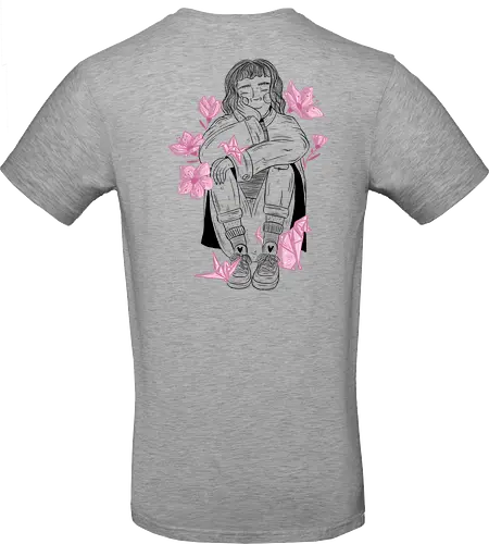 Sakura Girl - BackPrint