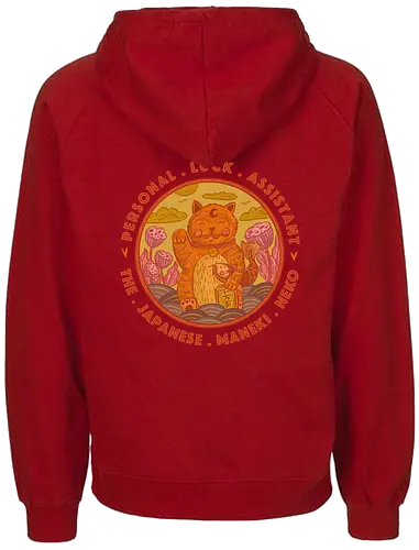 Maneki Neko - Japan, Japanlover, Maneki Neko, Cat, Neko - Fairtrade Hoodie
