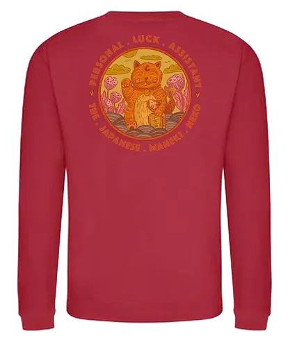Maneki Neko - Japan, Japanlover, Maneki Neko, Cat, Neko - Sweatshirt